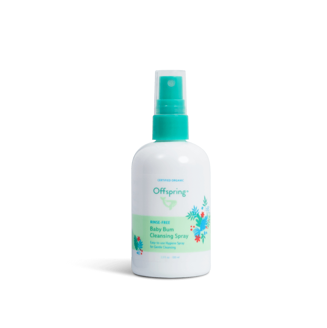 Offspring  Pembersih instant Bayi - Rinse-Free Baby Bum Cleanse Spray 100 ml 